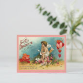 Carte postale Cupid de Saint-Valentin (Debout devant)