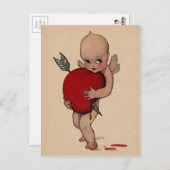 Carte Postale Cupid vintage (Devant / Derrière)
