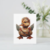 Carte postale cupide en mosaïque (Debout devant)