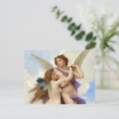 Carte Postale Cupide et Psyché Vintage Bouguereau (Debout devant)