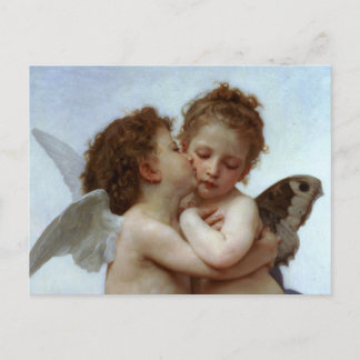 Carte Postale Cupidé & Psyché comme Enfants