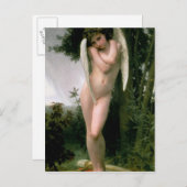 Carte Postale Cupidon, 1891 (Devant / Derrière)