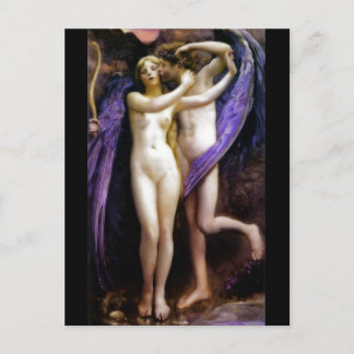 Carte Postale Cupidon et Psyché