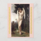 Carte Postale Cupidon, par Bouguereau (Devant)