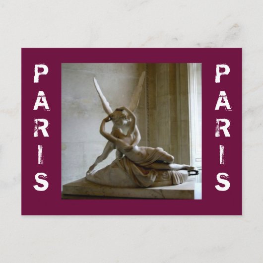 Carte Postale Cupidon + Psyché (Devant)