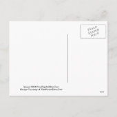 Carte postale Cupid's Kiss Valentine Martini Recet (Dos)