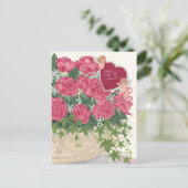 Carte postale Cupids & Rose Valentine (Debout devant)