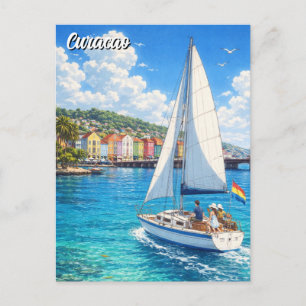 Carte Postale Curaçao, Caraïbes néerlandaises