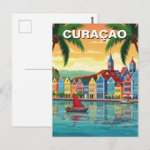 Carte Postale Curacao Pays-Bas Caraïbes (Devant / Derrière)