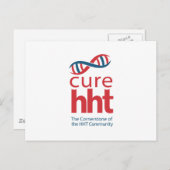 Carte Postale Cure HHT (Devant / Derrière)