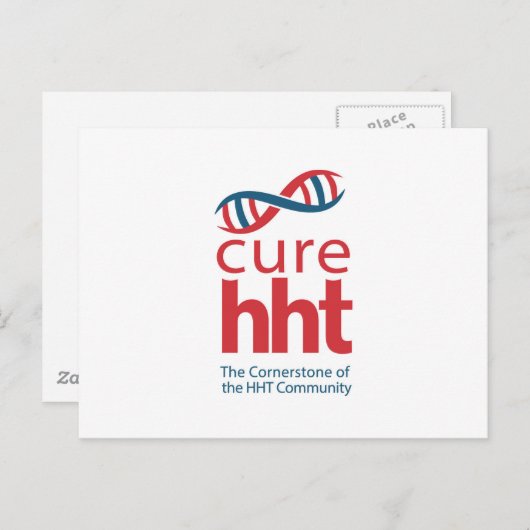 Carte Postale Cure HHT (Devant / Derrière)