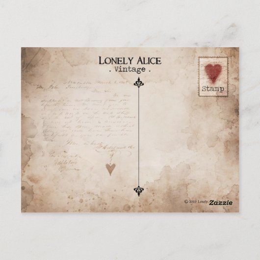 Carte Postale "Curiosité" I (Dos)