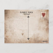 Carte Postale Curiosité III (Dos)