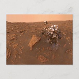 Carte Postale Curiosité Selfie sur Mars 15 juin 2018