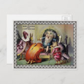 Carte Postale Curiosité Victorienne Vintage (Devant / Derrière)