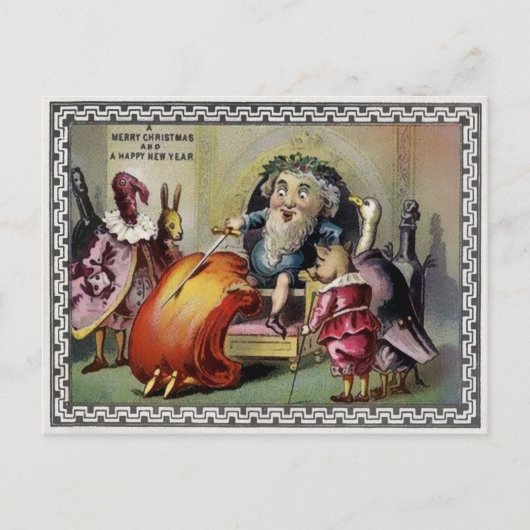 Carte Postale Curiosité Victorienne Vintage (Devant)