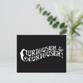 Carte Postale Curiouser & Curiouser (Debout devant)