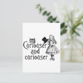 Carte Postale Curiouser et curieux (Debout devant)