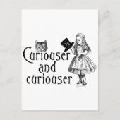 Carte Postale Curiouser et curieux (Devant)
