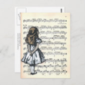 Carte Postale Curiouser et Curiouser (Devant / Derrière)