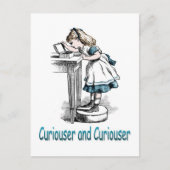 Carte Postale Curiouser et Curiouser (Devant)