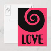 Carte Postale Curl (Devant / Derrière)