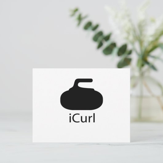 Carte Postale Curl (Debout devant)