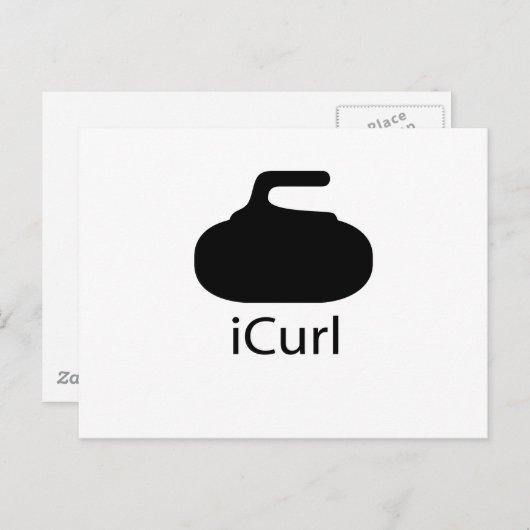 Carte Postale Curl (Devant / Derrière)