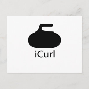 Carte Postale Curl