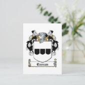 Carte Postale Curran Family Crest (Debout devant)