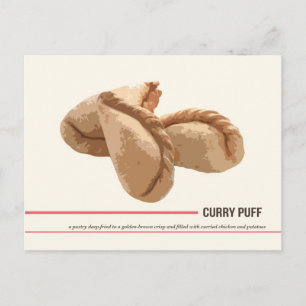 Carte postale Curry Puff