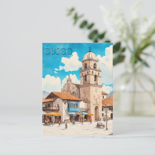 Carte Postale Cusco Pérou Voyage (Debout devant)