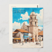 Carte Postale Cusco Pérou Voyage (Devant / Derrière)
