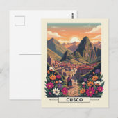 Carte Postale Cusco Peru Travel (Devant / Derrière)