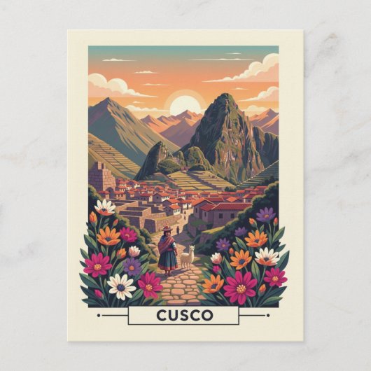 Carte Postale Cusco Peru Travel (Devant)