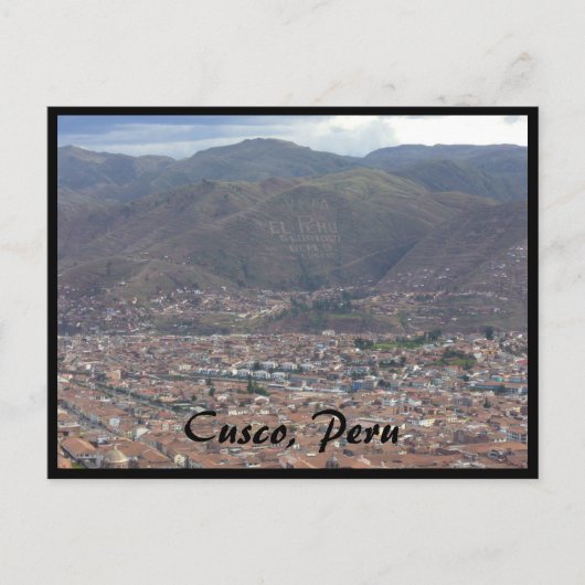 Carte Postale cusco-ville de pérou (Devant)