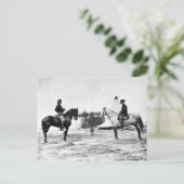 Carte Postale Custer et Pleasanton (Debout devant)