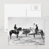 Carte Postale Custer et Pleasanton (Devant / Derrière)