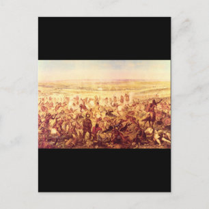 Carte Postale Custer's Last Fight', Unknown_Art of America