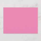 Carte Postale Custom Be my bridesmaid purple invitation florale (Dos)