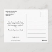 Carte Postale Custom | New year (Dos)