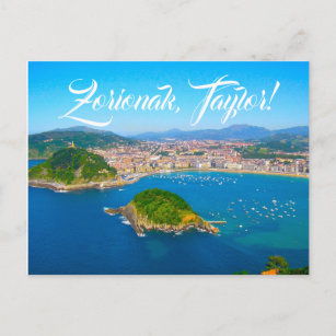 Carte Postale Custom, San Sebastian, Donostia, Euskadi, Espagne 