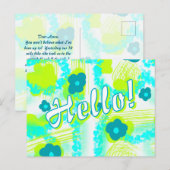 Carte Postale Custom Vacation Photo Template Postcard (Devant / Derrière)