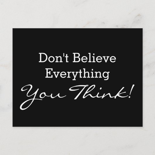 Carte Postale Custom your funny saying or wisdom (Devant)
