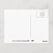 Carte Postale Customise-Le ! Base Motif solide (Dos)