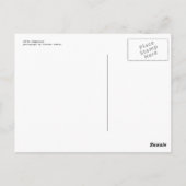 Carte Postale Customizable antique typewriter postcard (Dos)