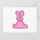 CARTE POSTALE CUSTOMMARSHRABBITPINK (Devant)