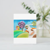 Carte Postale CUT VACHE FACE Gordon Bruce art (Debout devant)