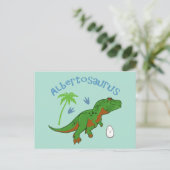 Carte Postale Cute Albertosaurus (Debout devant)