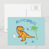 Carte Postale Cute Alioramus (Devant / Derrière)